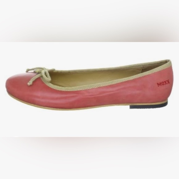 Mexx Women’s Ballet Flats, Leather, Rubber Soles, Pink, Size Euro 38, US 7.5 - Picture 7 of 9